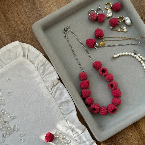 MALINOWY SAD Necklace