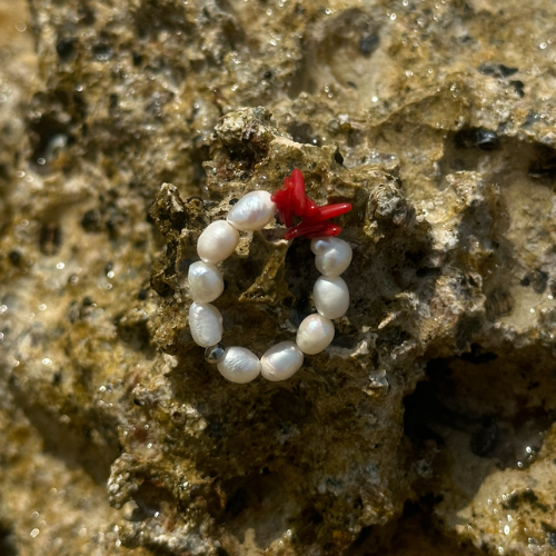 Pierścionek Coral