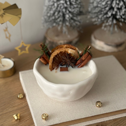 Świeca Sojowa Dekoracyjna - Zimowy Sen