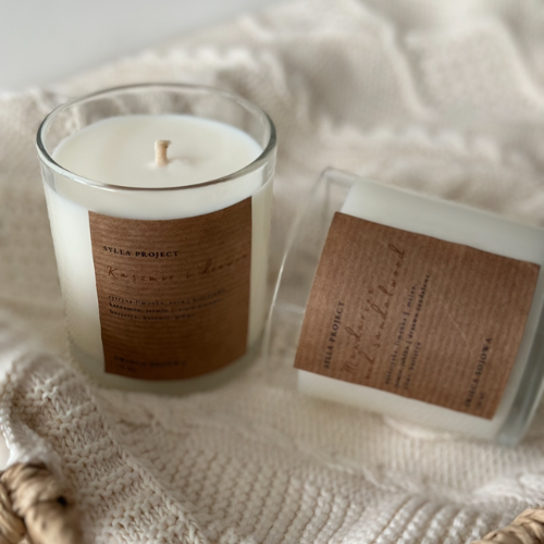 Soy Candle 300 ml - Vanilla and Nuts
