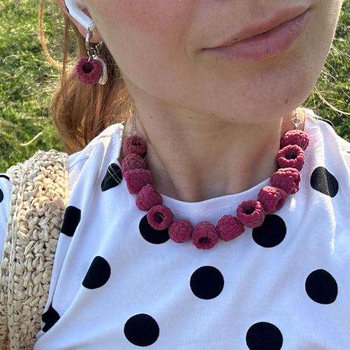 MALINOWY SAD Necklace