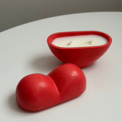 Świeca Sojowa - Heart