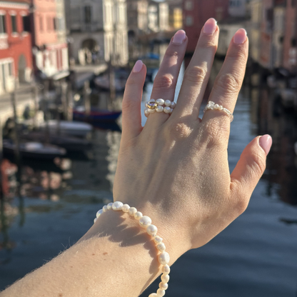 Bransoletka Sea Salt – minimalistyczna bransoletka z pereł