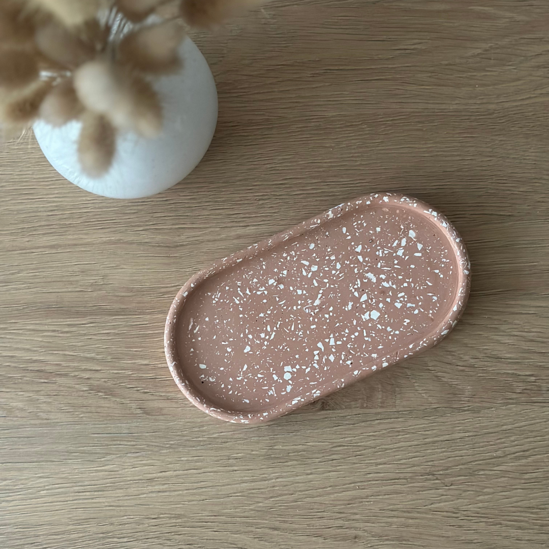 Підставка для ювелірних прикрас Овальна TERRAZZO