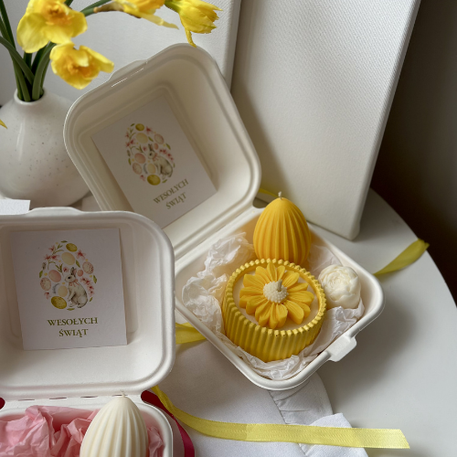 🌼 Zestaw Wielkanocny - Stokrotka & Pisanka Żółta 🌼