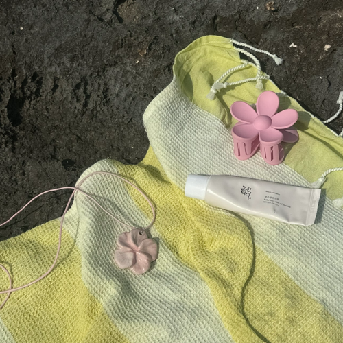 Naszyjnik Pink Plumeria