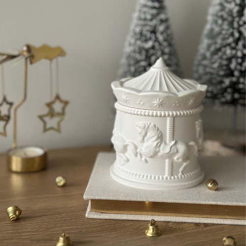 Świeca Sojowa Dekoracyjna - Karuzela