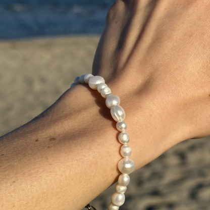 Bransoletka Sea Salt – minimalistyczna bransoletka z pereł