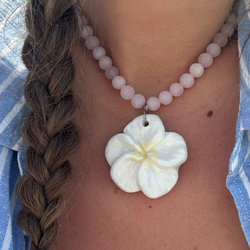 Naszyjnik Plumeria Bloom