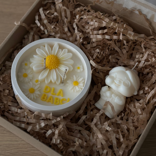 Zestaw świec dla Babci – „Z miłości dla Babci” & Babcia