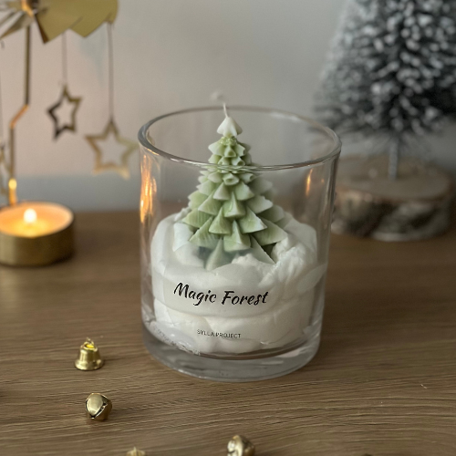 Świeca Sojowa Dekoracyjna – Magic Forest