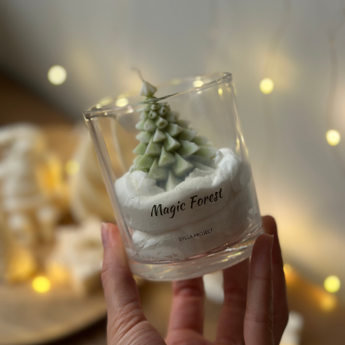 Świeca Sojowa Dekoracyjna – Magic Forest