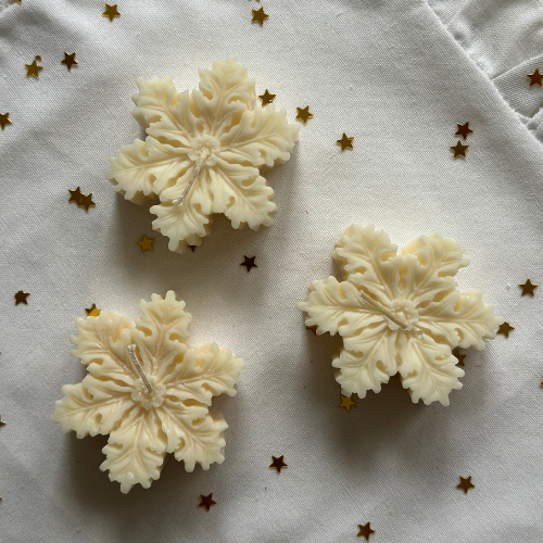 Śnieżynka - Świeca Sojowa