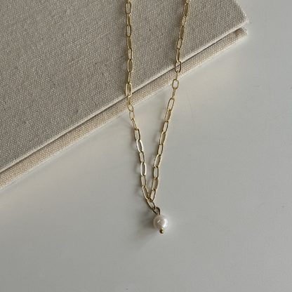 Naszyjnik Pearl – Perła na łańcuszku 🐚