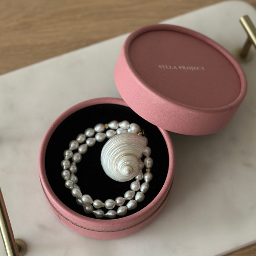 🐚 Siren’s Tale – Pearl and Shell Necklace