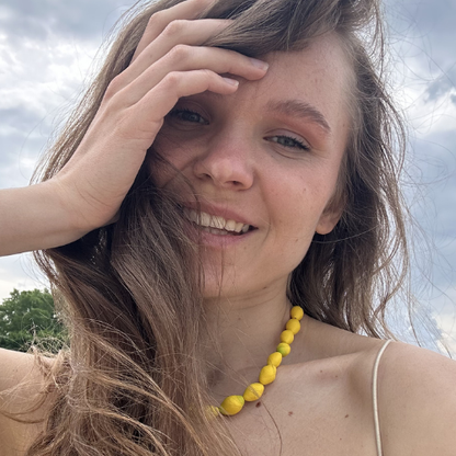 Naszyjnik CYTRYNOWE LATO🍋