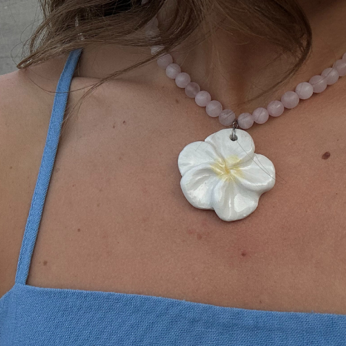 Naszyjnik Plumeria Bloom