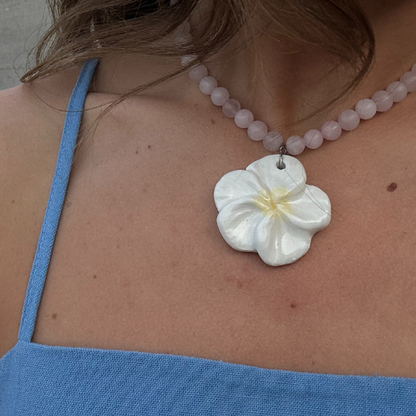 Naszyjnik Plumeria Bloom