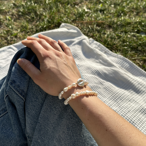 Bransoletka Sea Salt – minimalistyczna bransoletka z pereł