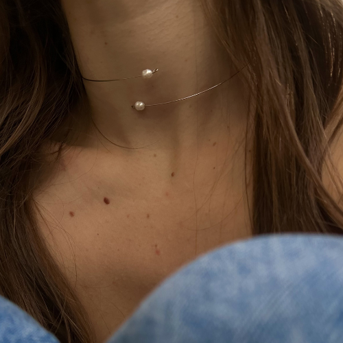 Naszyjnik Pearl Orbit