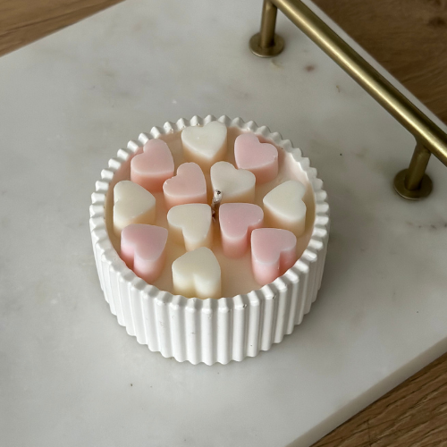 Świeca Sojowa Dekoracyjna – Love