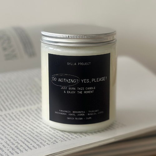 Do Nothing? Yes, Please! – Świeca Sojowa 250 ml