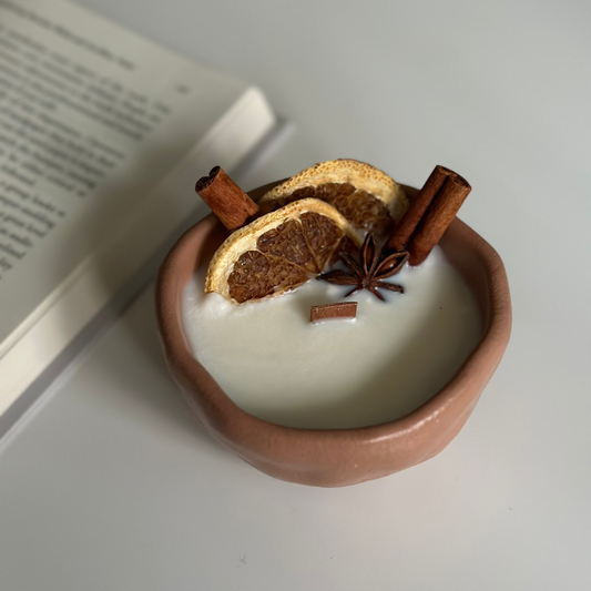 Świeca Sojowa Dekoracyjna - Domowe Ciepło