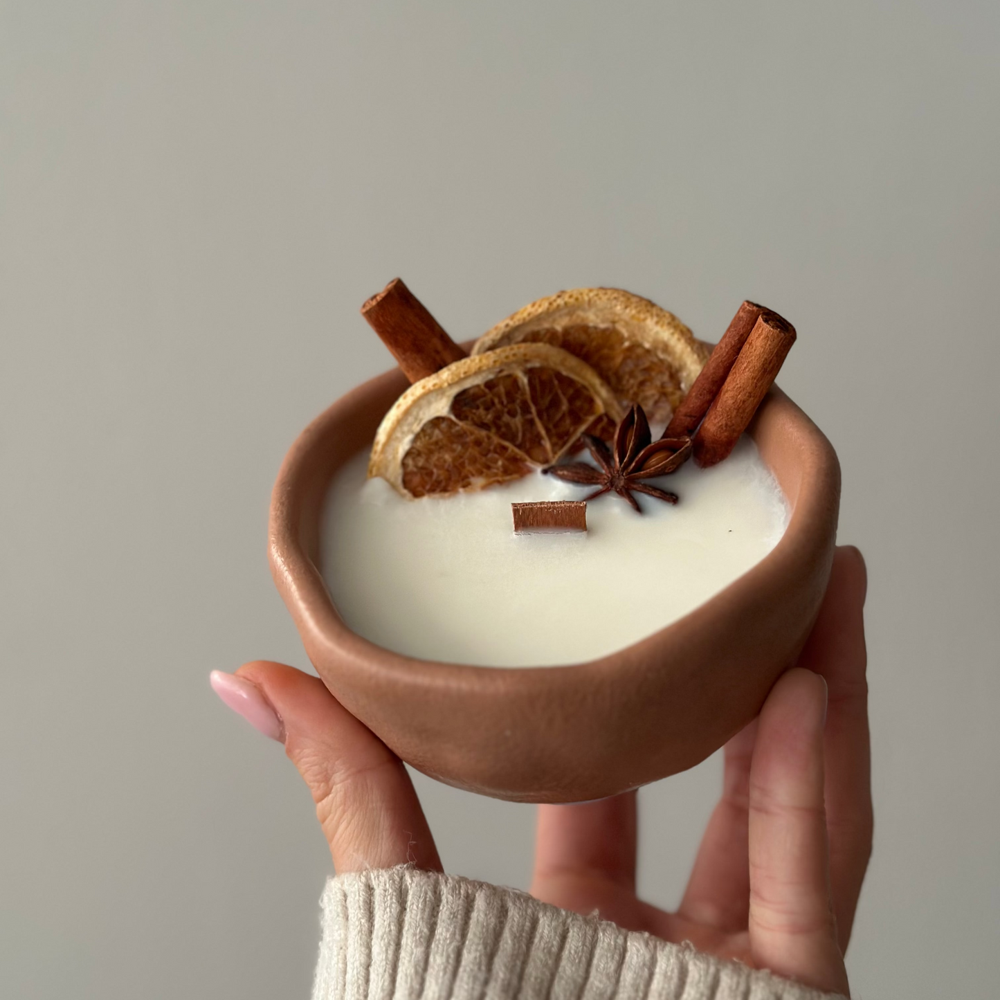 Świeca Sojowa Dekoracyjna - Domowe Ciepło