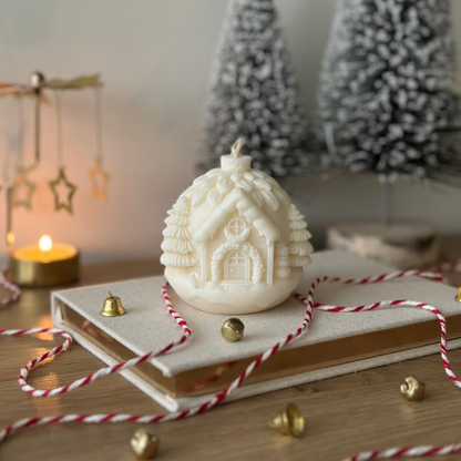 Christmas Gift Set: Gingerbread House, Forest House & Snowflake