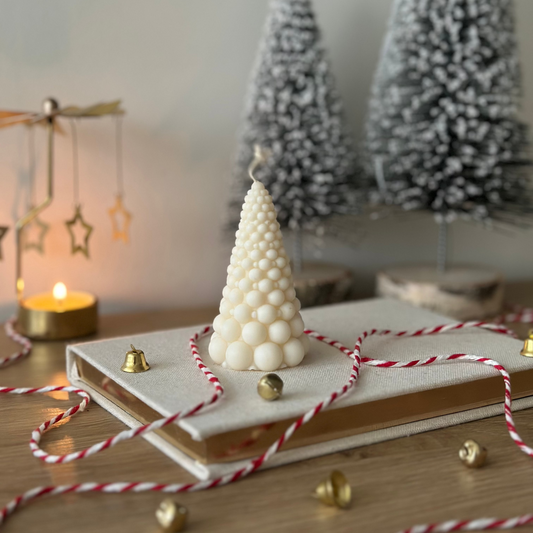 Choinka Bubble - Świeca Sojowa