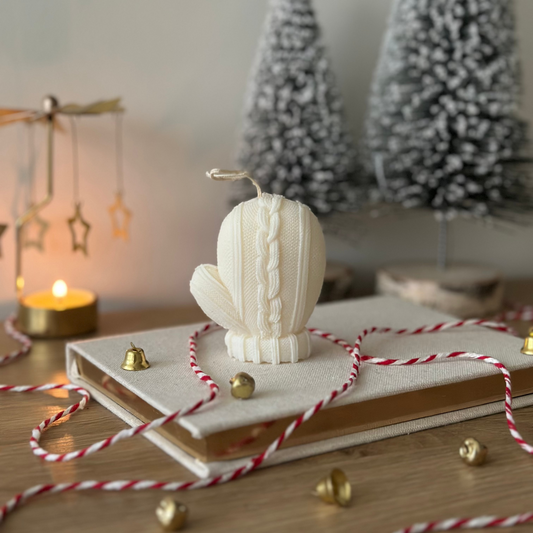 Rękawiczka - Świeca Sojowa