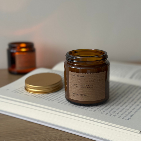 Świeca Sojowa 120 ml – Ciasto Świąteczne