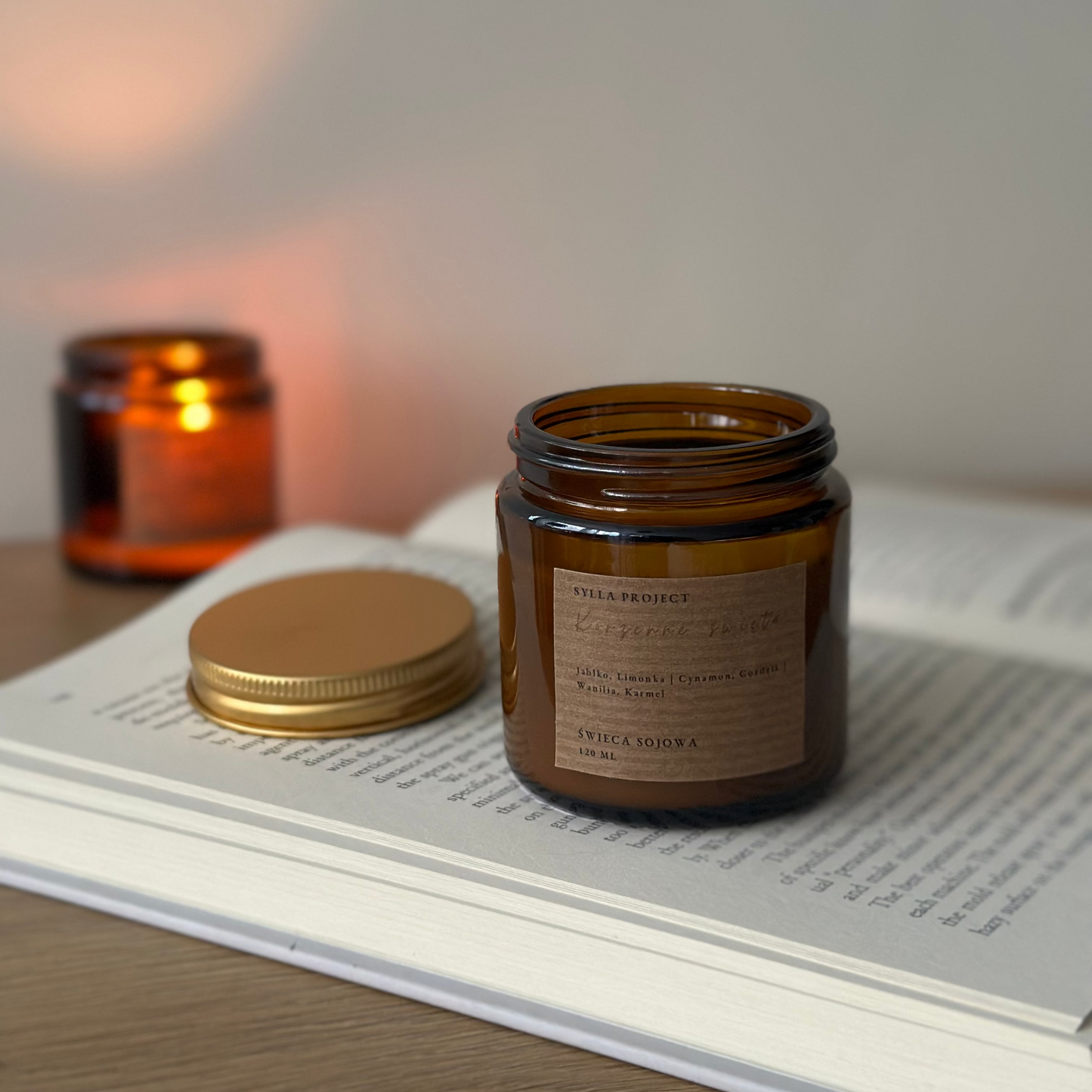 Świeca Sojowa 120 ml – Korzenna Zima