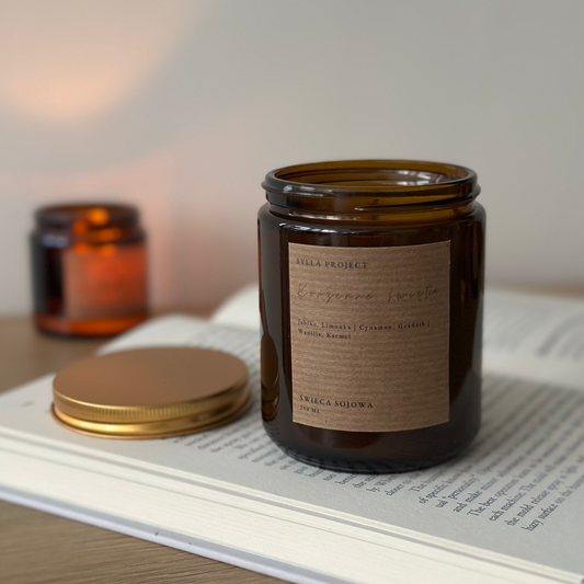Świeca Sojowa 250 ml – Korzenna Zima