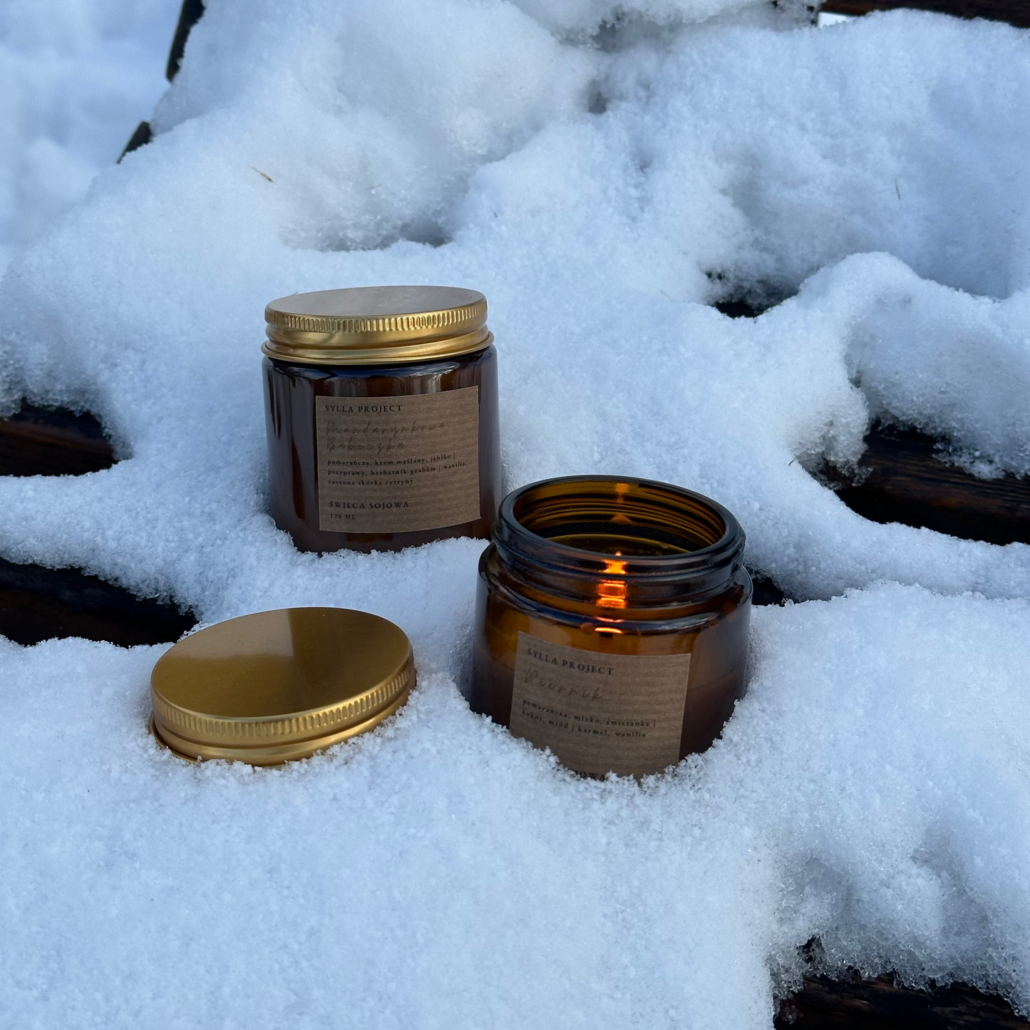 Świeca Sojowa 120 ml – Korzenna Zima