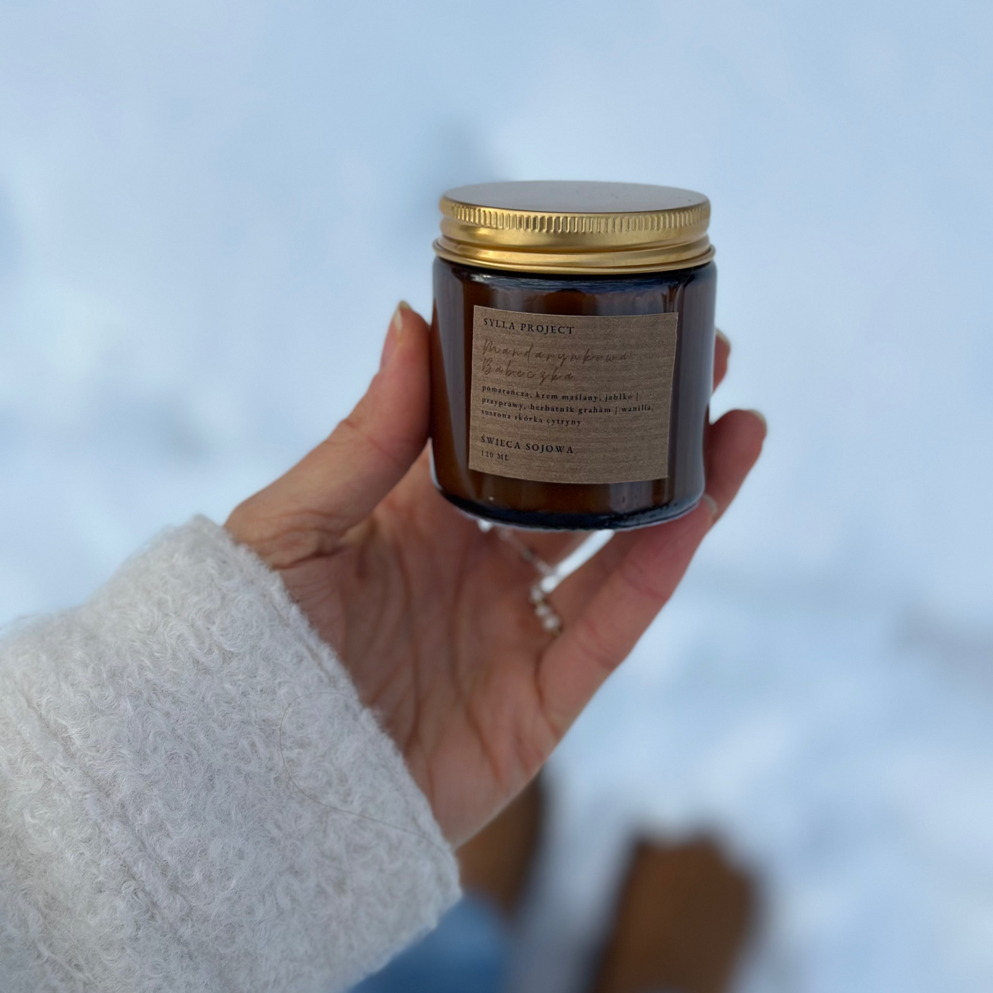 Świeca Sojowa 120 ml – Korzenna Zima