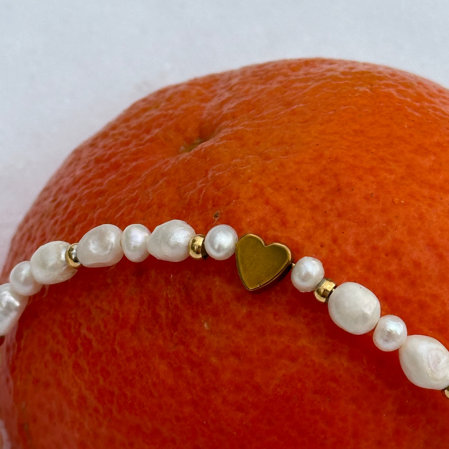 Bransoletka Pearl Heart