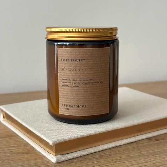 Świeca Sojowa 250 ml – Kaszmir