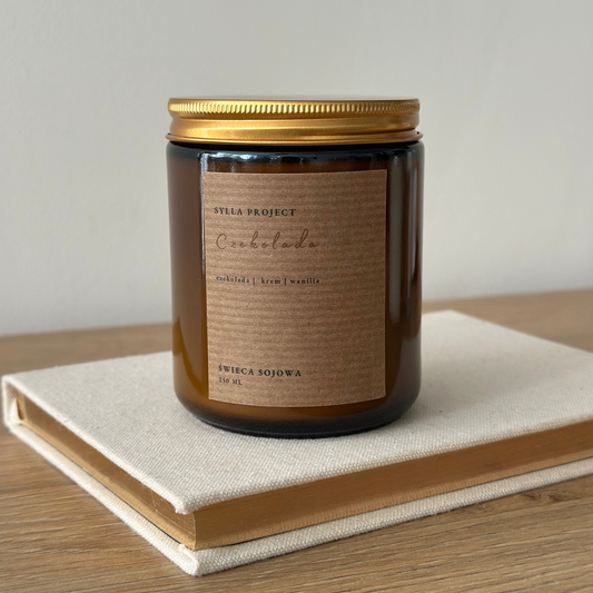 Świeca Sojowa 250 ml – Czekolada
