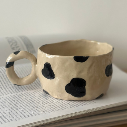 Kubek ceramiczny Krówka 300 ml 🐄☕