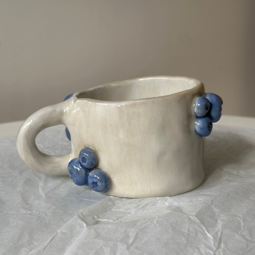 Kubek Ceramiczny - Borówki