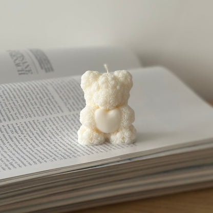 Zestaw Teddy Bear - Świeca Sojowa