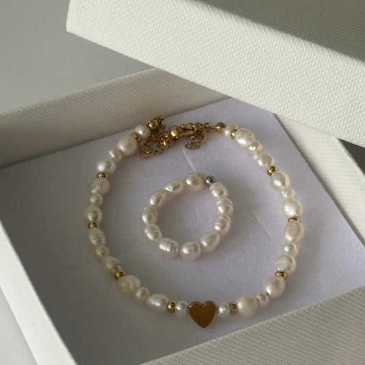 Zestaw Pearl & Heart