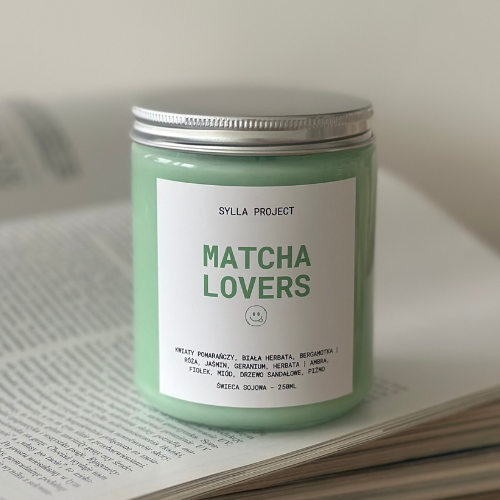 Matcha Lovers – Świeca Sojowa 250 ml