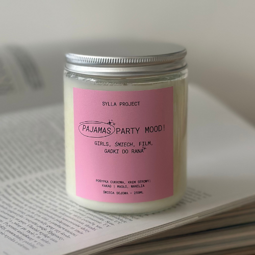 Pajamas Party Mood – Świeca Sojowa 250 ml