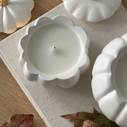 Small Pumpkin – Soy Candle in a Gypsum Container
